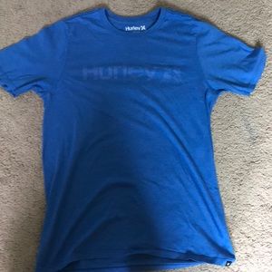 Blue cotton t shirt Hurley